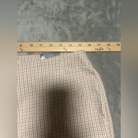 Worthington Slim Ankle Pants Women’s 10 High Rise Plaid NWT - Picture 8 of 10